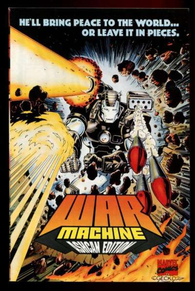 War Machine 1994 Series Ashcan #1
