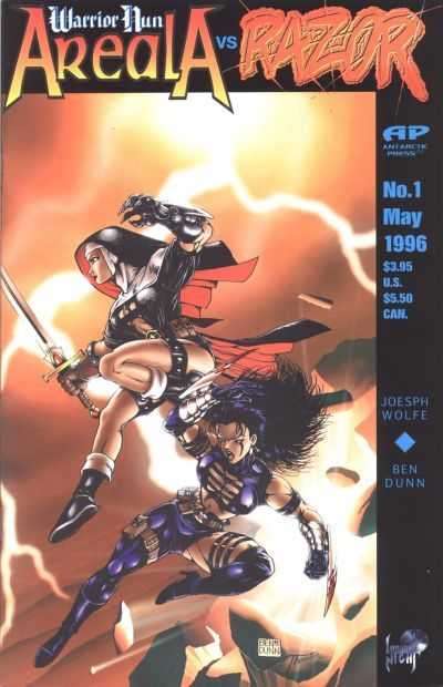 Warrior Nun Areala 1994 Series vs. Razor #1