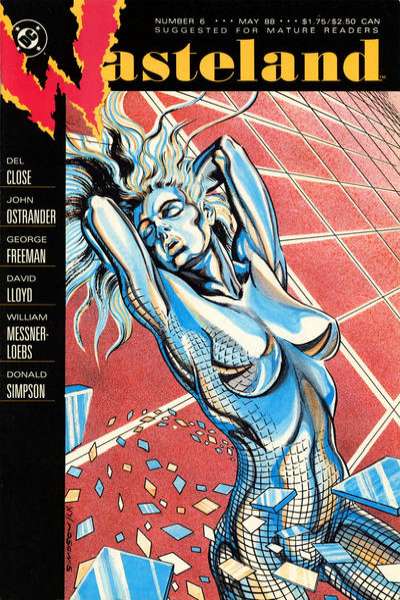 Wasteland 1987 Series Incorrect cover #5