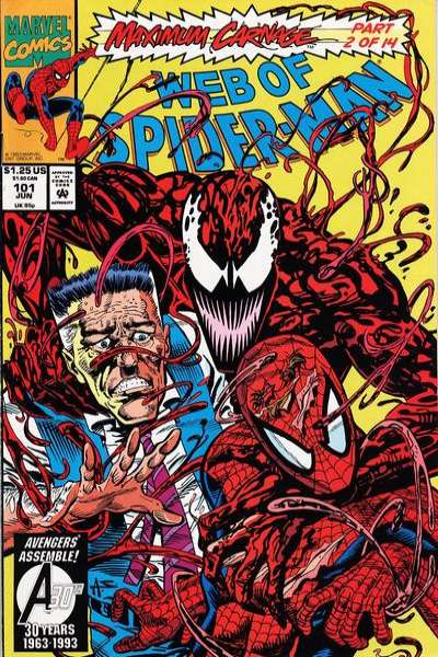 Web of Spider-Man 1985 Series #101