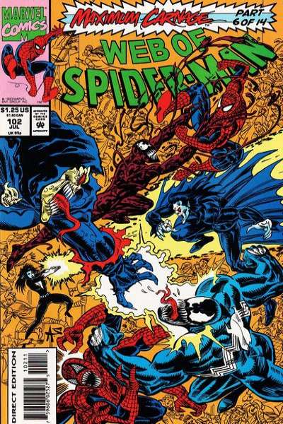 Web of Spider-Man 1985 Series #102