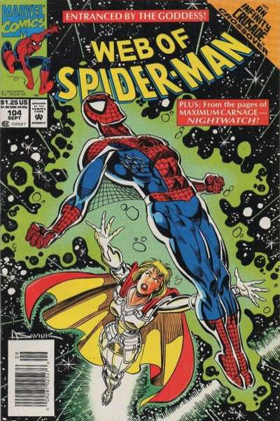Web of Spider-Man 1985 Series #104