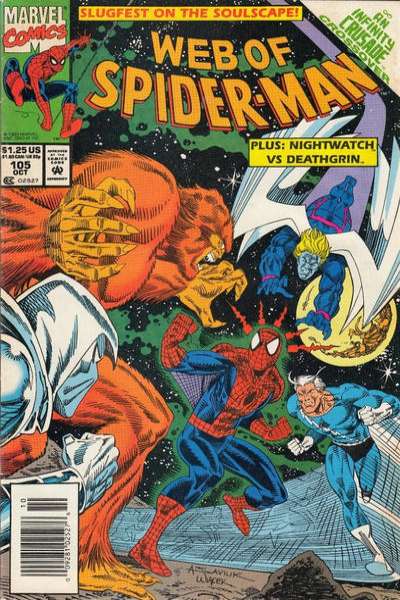 Web of Spider-Man 1985 Series #105