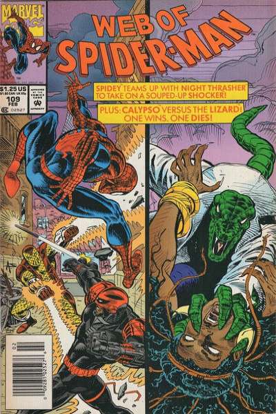 Web of Spider-Man 1985 Series #109