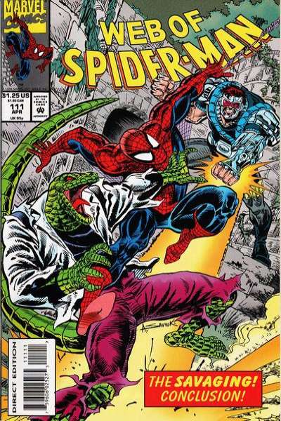 Web of Spider-Man 1985 Series #111
