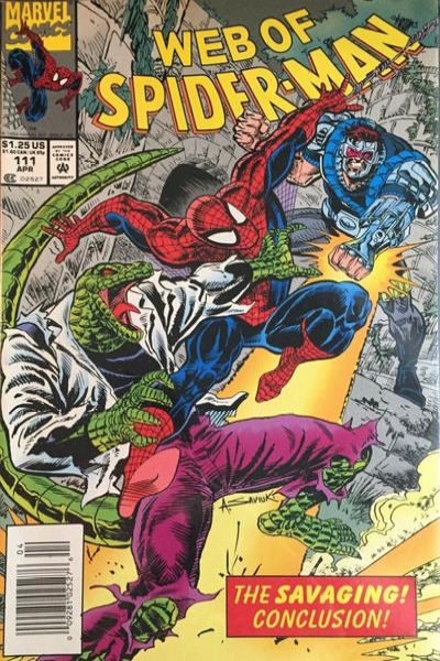 Web of Spider-Man 1985 Series #111