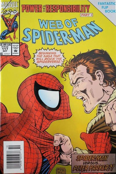 Web of Spider-Man 1985 Series Collector's Newsstand #117