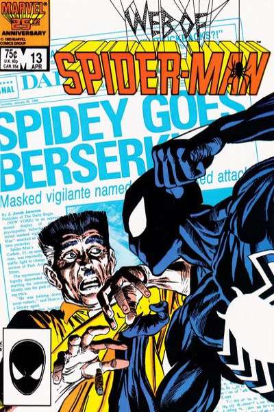 Web of Spider-Man 1985 Series #13