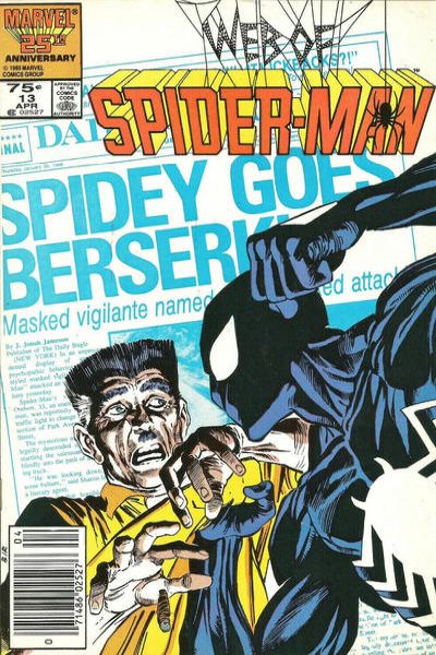Web of Spider-Man 1985 Series #13