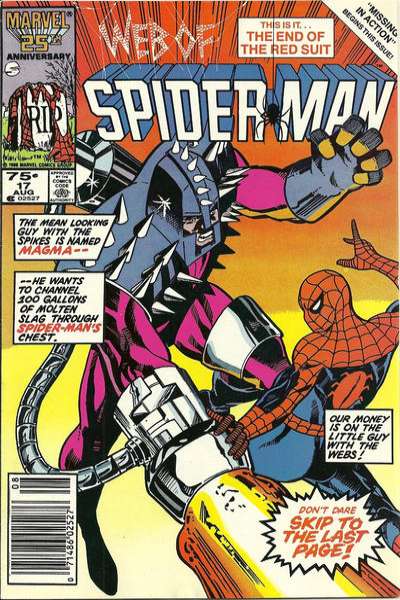 Web of Spider-Man 1985 Series #17