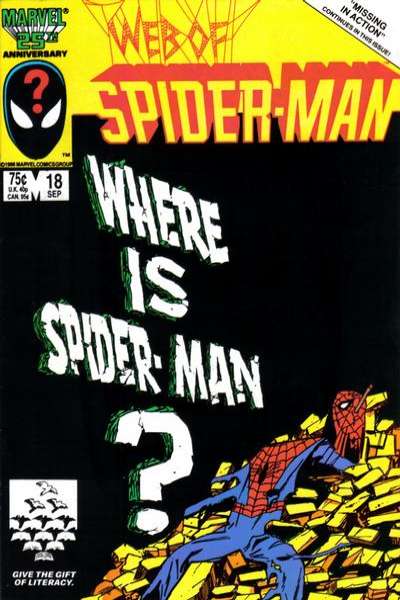 Web of Spider-Man 1985 Series #18