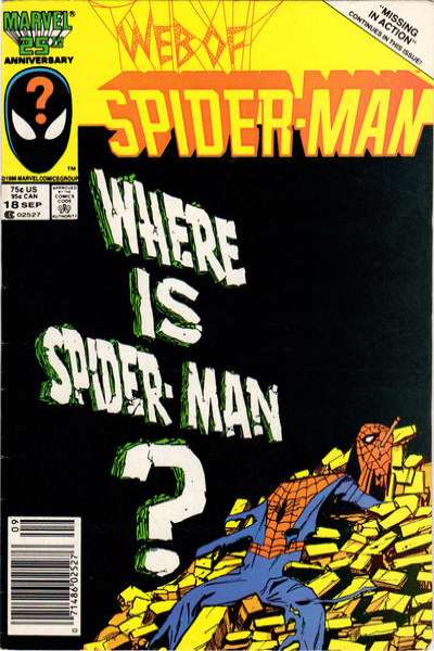 Web of Spider-Man 1985 Series #18