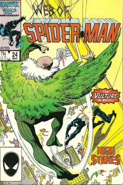 Web of Spider-Man 1985 Series #24