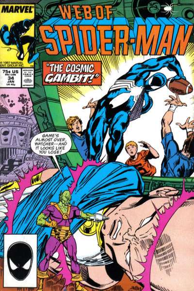 Web of Spider-Man 1985 Series #34