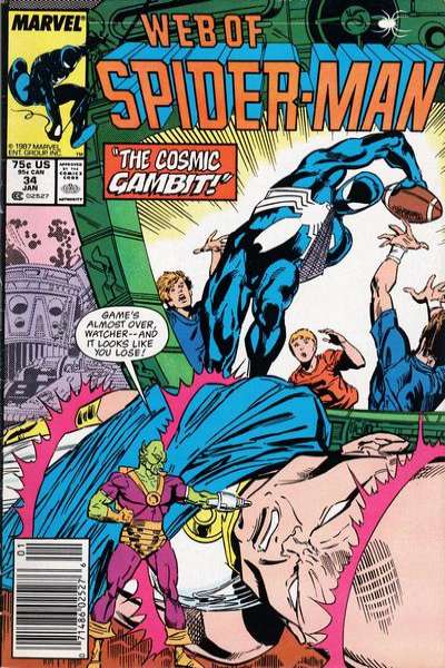 Web of Spider-Man 1985 Series #34