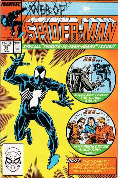 Web of Spider-Man 1985 Series #35