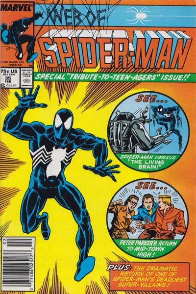 Web of Spider-Man 1985 Series #35