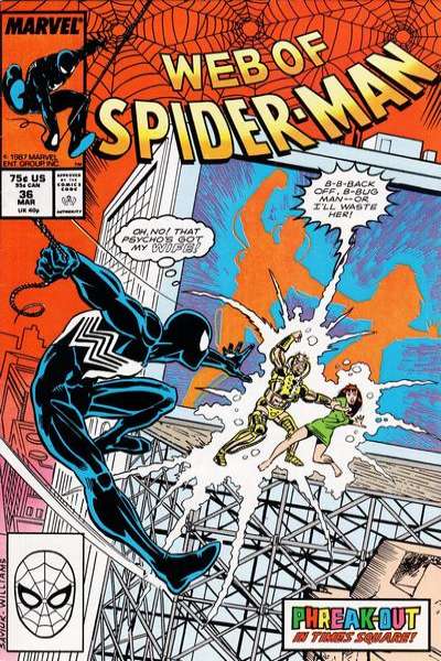 Web of Spider-Man 1985 Series #36