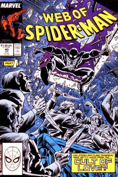 Web of Spider-Man 1985 Series #40