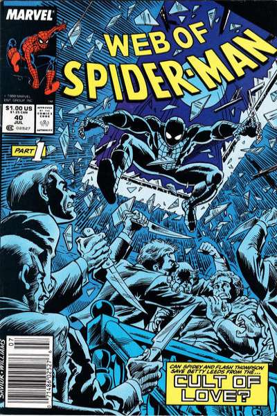 Web of Spider-Man 1985 Series #40