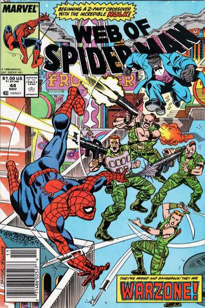 Web of Spider-Man 1985 Series #44