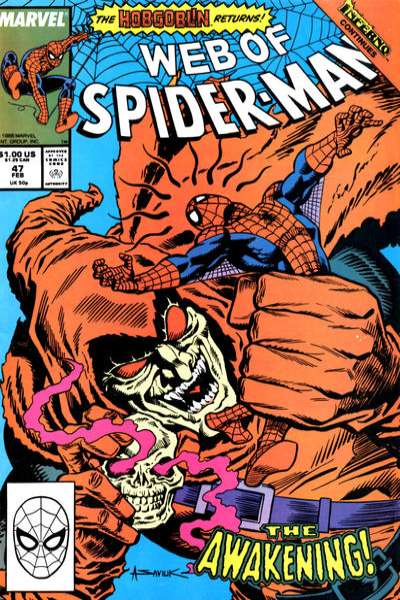 Web of Spider-Man 1985 Series #47