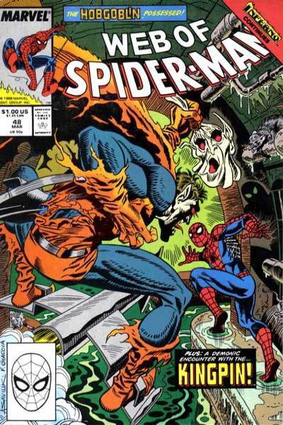 Web of Spider-Man 1985 Series #48