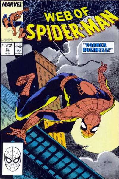 Web of Spider-Man 1985 Series #49