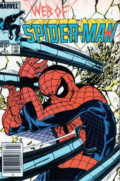 Web of Spider-Man 1985 Series #4