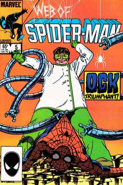 Web of Spider-Man 1985 Series #5