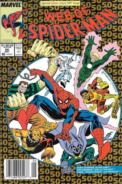 Web of Spider-Man 1985 Series #50