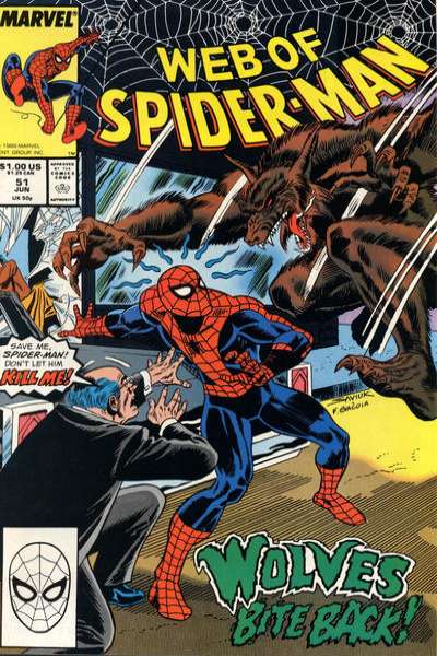 Web of Spider-Man 1985 Series #51