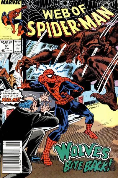 Web of Spider-Man 1985 Series #51