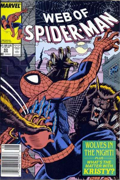 Web of Spider-Man 1985 Series #53
