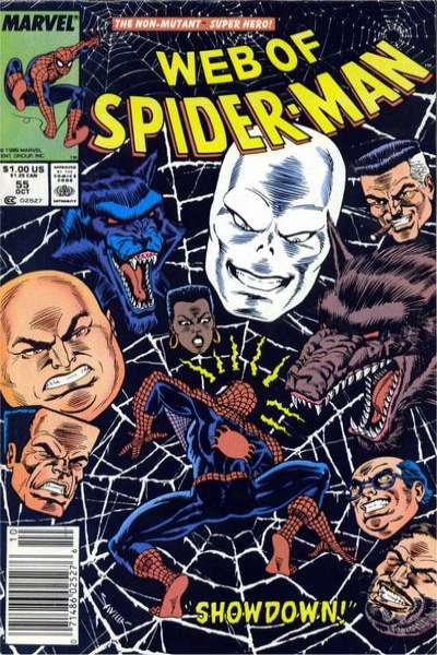 Web of Spider-Man 1985 Series #55