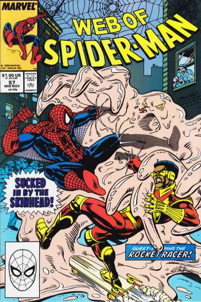 Web of Spider-Man 1985 Series #57