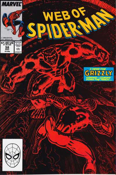 Web of Spider-Man 1985 Series #58
