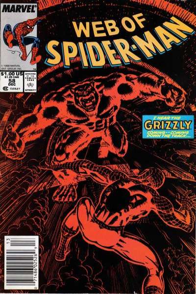 Web of Spider-Man 1985 Series #58