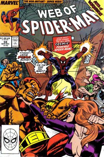 Web of Spider-Man 1985 Series #59
