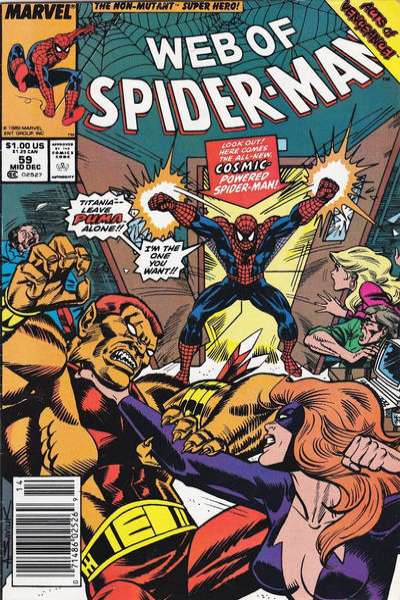 Web of Spider-Man 1985 Series #59