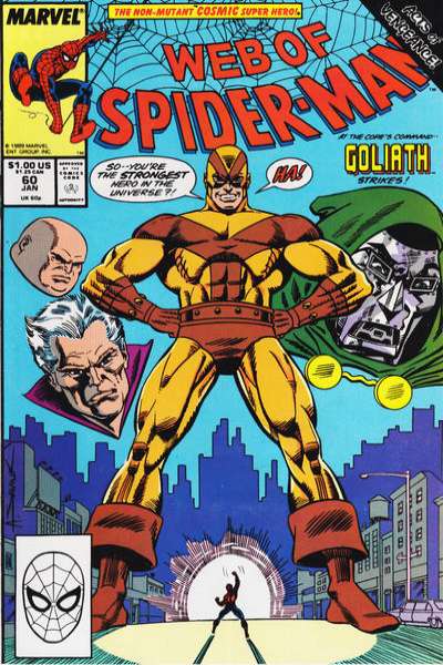 Web of Spider-Man 1985 Series #60