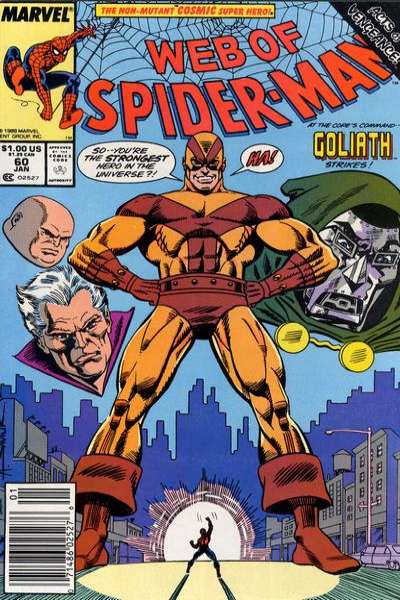 Web of Spider-Man 1985 Series #60