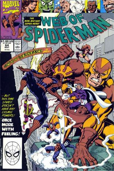Web of Spider-Man 1985 Series #64