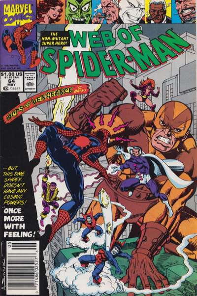 Web of Spider-Man 1985 Series #64