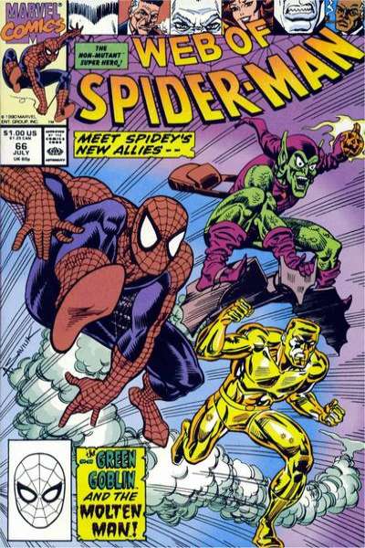 Web of Spider-Man 1985 Series #66
