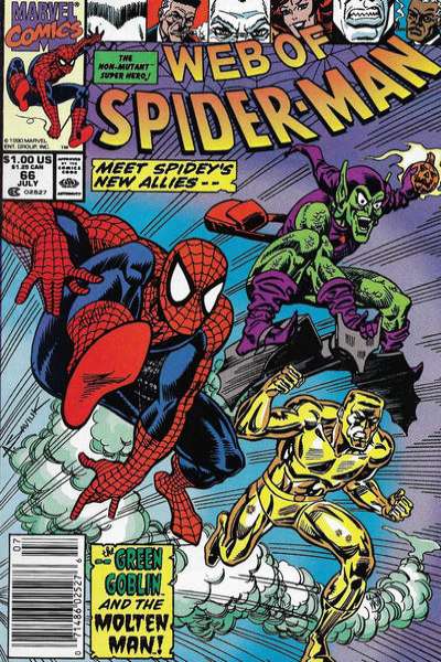 Web of Spider-Man 1985 Series #66