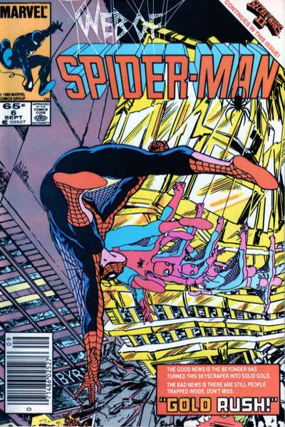 Web of Spider-Man 1985 Series #6