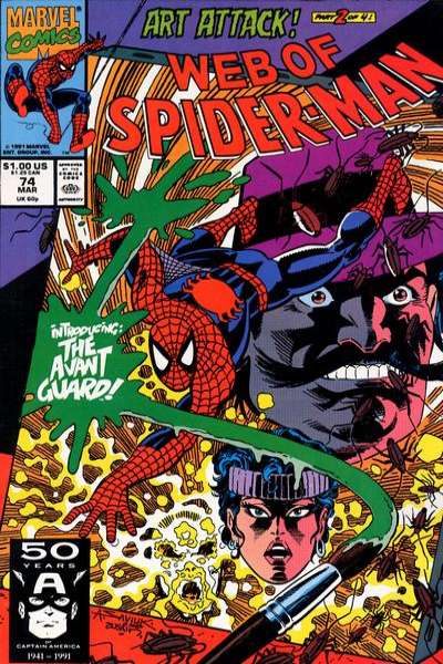 Web of Spider-Man 1985 Series #74