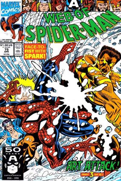 Web of Spider-Man 1985 Series #75
