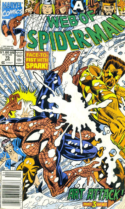 Web of Spider-Man 1985 Series #75